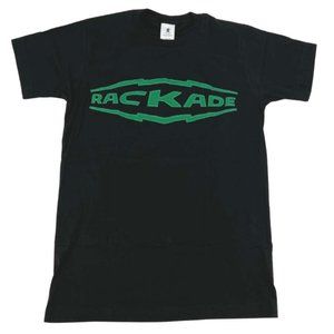 Rackade Collective Apparel | Men's T-Shirt | Black & Green | Various Sizes
